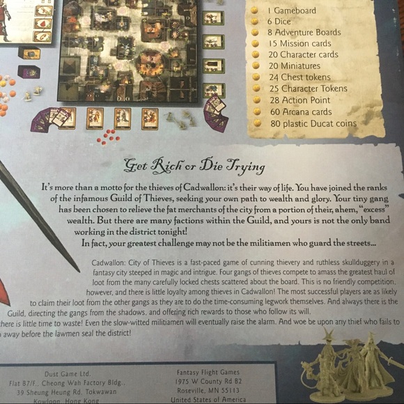 City of Thieves board game - Picture 6 of 7